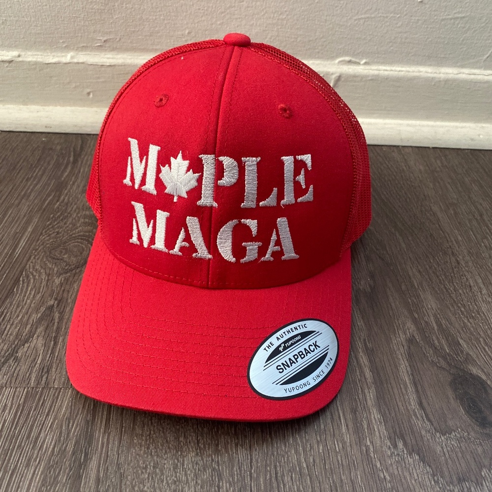 Make Canada Great Again Hat MAGA Maple